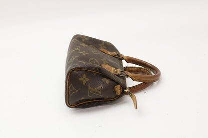 LOUIS VUITTON Monogram Mini Speedy Handbag