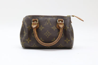 LOUIS VUITTON Monogram Mini Speedy Handbag