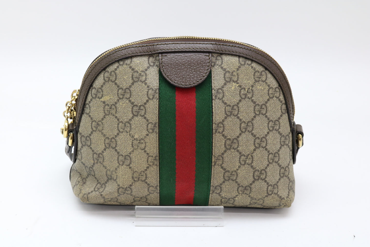 GUCCI GG Supreme Offdia Sherry Line Shoulder Bag