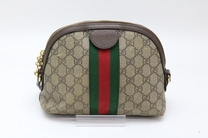 GUCCI GG Supreme Offdia Sherry Line Shoulder Bag
