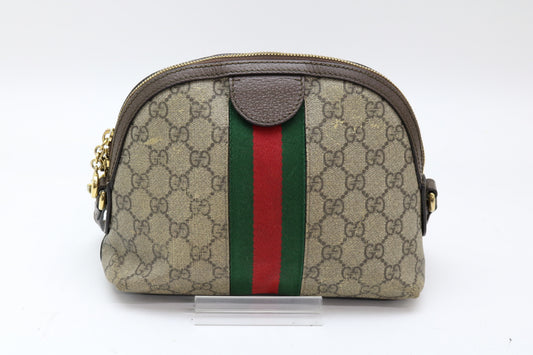 GUCCI GG Supreme Offdia Sherry Line Shoulder Bag