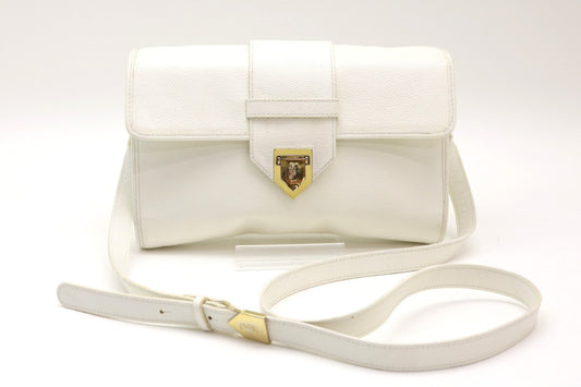 Yves Saint Laurent Cassandra Leather Shoulder Bag