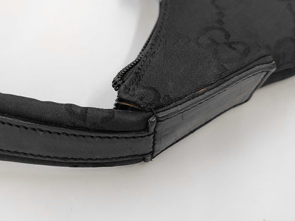 GUCCI GG pattern nylon shoulder bag