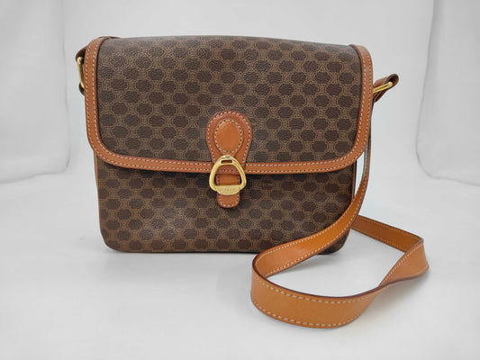 CELINE Macadam Shoulder Bag