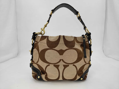 COACH Canvas Signature One-Shoulder Bag Shoulder Bag