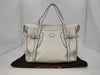 TODS Leather Tote Bag White Tote Bag