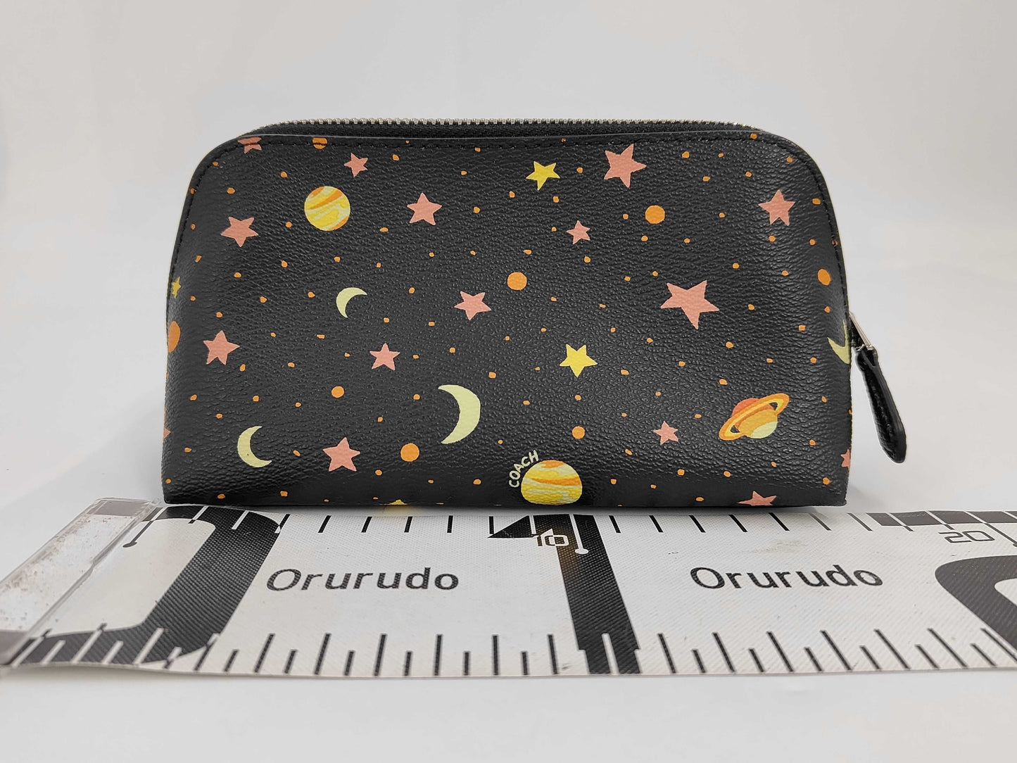 COACH PVC Space Motif Cosmetic Pouch