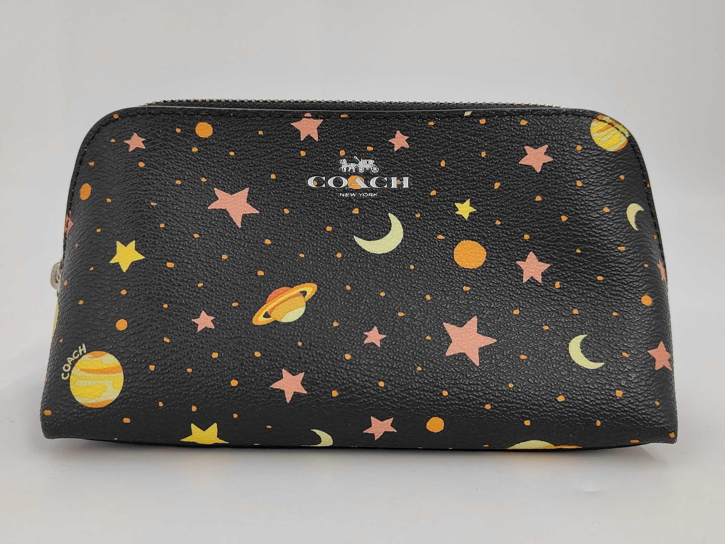 COACH PVC Space Motif Cosmetic Pouch