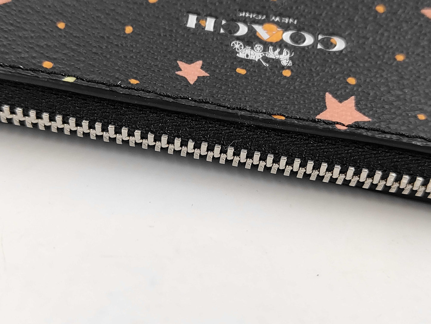 COACH PVC Space Motif Cosmetic Pouch