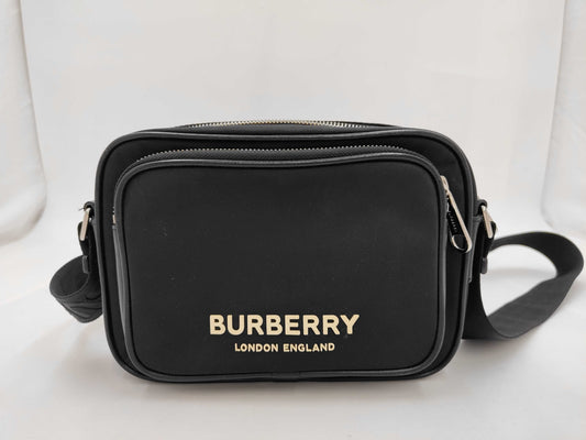 BURBERRY Black Shoulder Bag