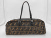 FENDI Zucca Leather Canvas Handbag