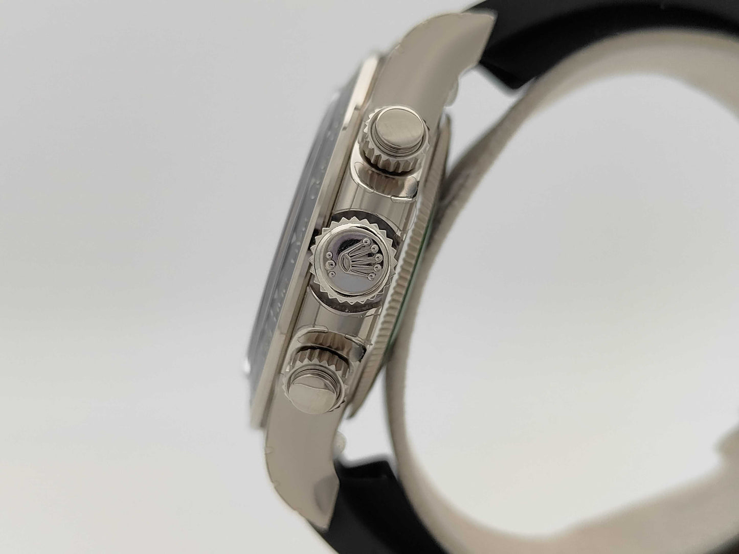 ROLEX 126519LN 41U681Q9 Bright Black x Steel Dial 18K Gold Men's Watch