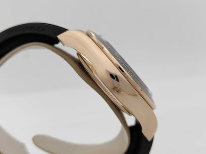 ROLEX 126515LN 9676M3Z6 Bright Black x Sanddust Dial 18K Gold Men's Watch