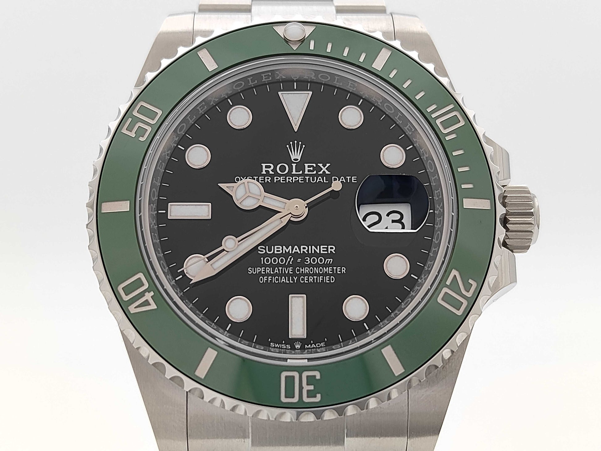 ROLEX 126610LV 7S97C982 Black Dial Oyster Bracelet Men's Watch