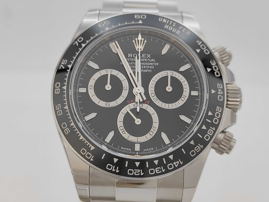 ROLEX 126500LN P9G68007 Black Dial Oyster Bracelet Men's Watch