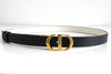 Dior Christian Dior 30 MONTAIGNE Reversible Belt for Women, 71cm-81cm, 5-Hole Belt
