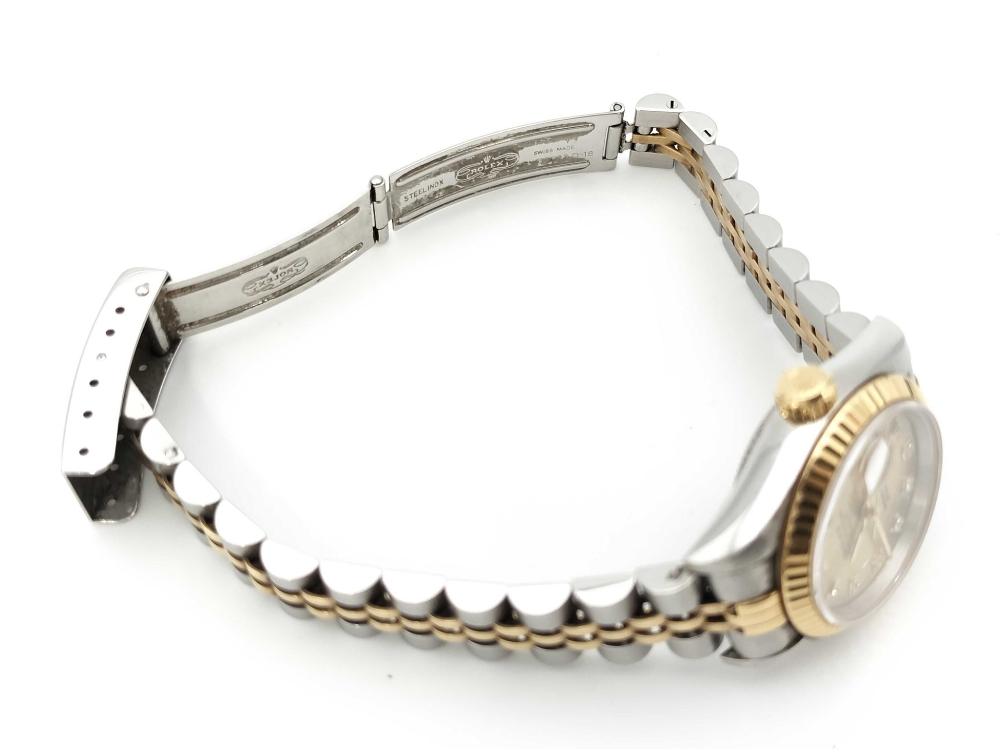 ROLEX 69173G T383858 Champagne Dial Jubilee Bracelet Women's Watch