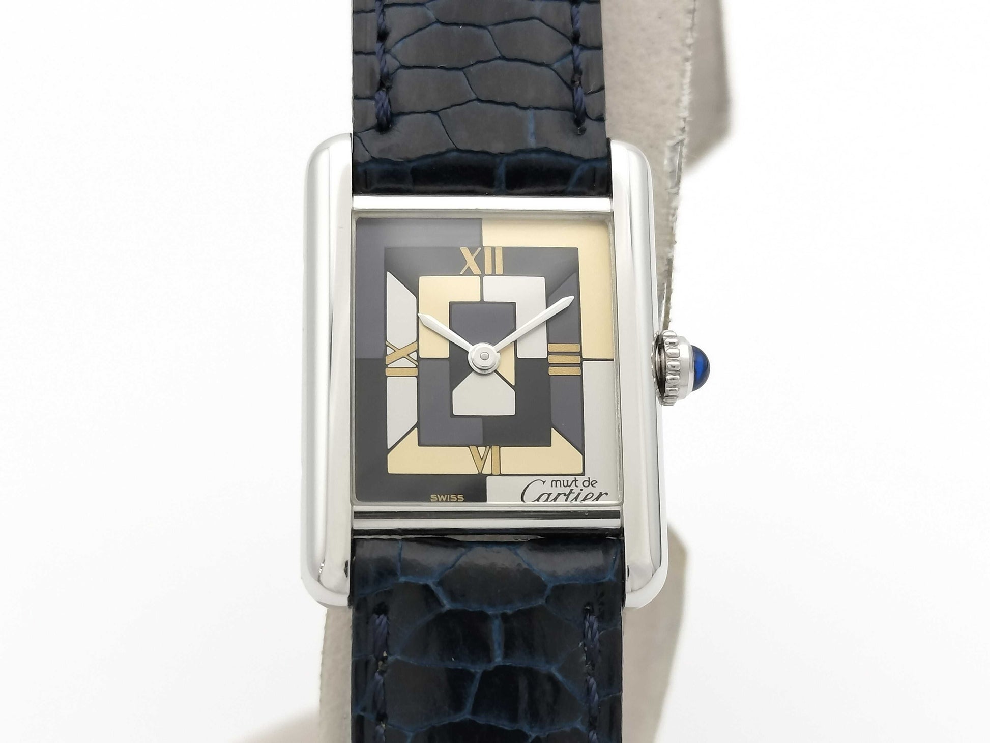 Cartier Must Tank SM Art Deco W1008195 1614CC10545 318/1000 Quartz Women's Watch