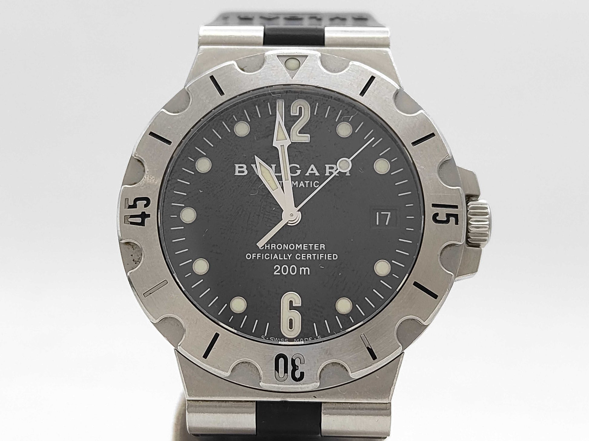 BVLGARI Diagono Scuba SD38S B027974 Automatic Men's Watch