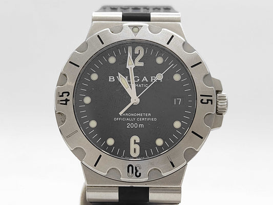 BVLGARI Diagono Scuba SD38S B027974 Automatic Men's Watch