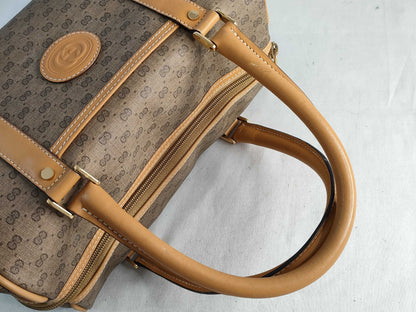 GUCCI Hand Mini Boston PVC Handbag