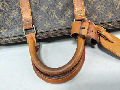 LOUIS VUITTON Monogram Louis Vuitton Monogram Keepall 55 Boston Bag