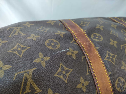 LOUIS VUITTON Monogram Louis Vuitton Monogram Keepall 55 Boston Bag