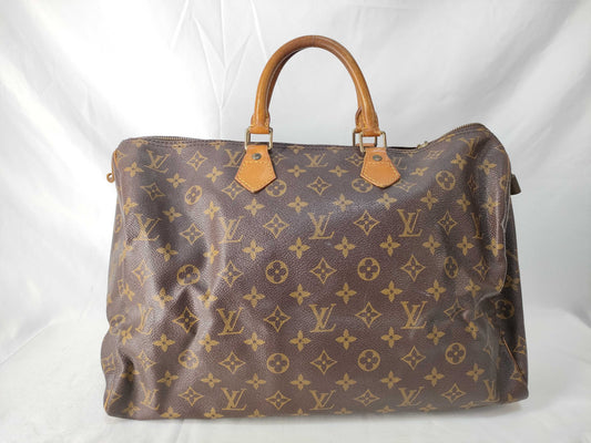 LOUIS VUITTON Monogram Louis Vuitton Monogram Speedy 40 Boston Bag