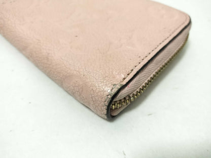 LOUIS VUITTON Monogram Empreinte Louis Vuitton Empreinte Portefeuille Clemence Wallet