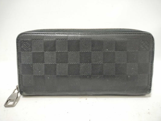 LOUIS VUITTON Damier Infin Zippy Vertical Wallet