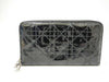 Dior Lady Dior Canage Round Wallet Enamel Wallet
