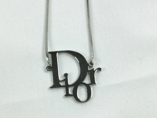 Dior Christian Dior Silver Necklace Necklace