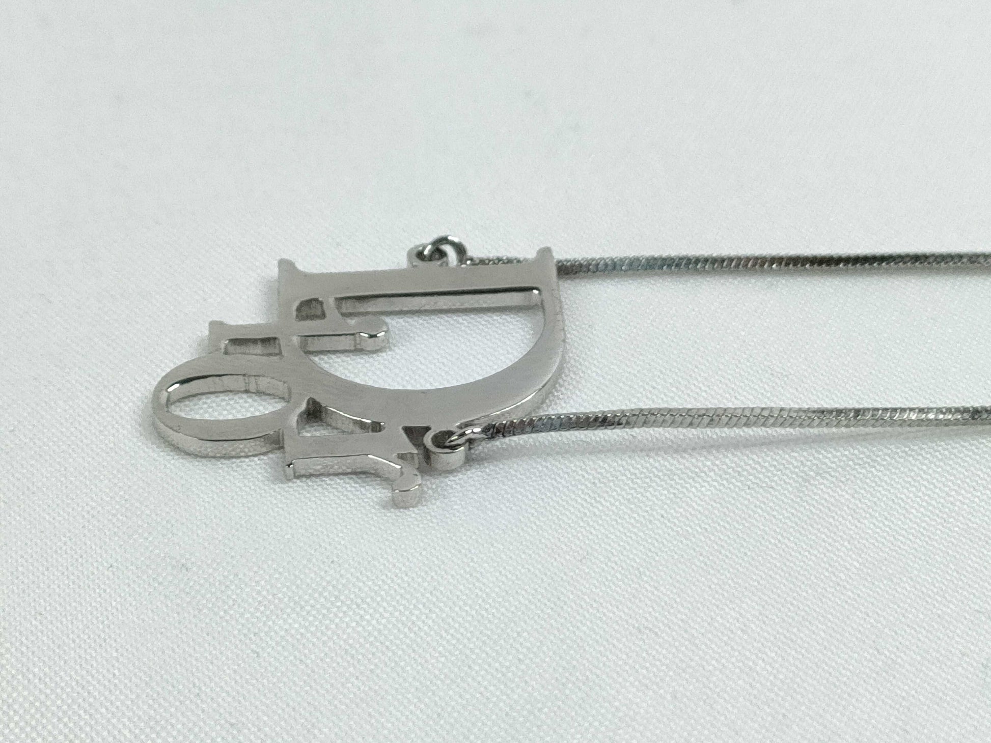 Dior Christian Dior Silver Necklace Necklace