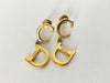 Dior Christian Dior CD logo earrings