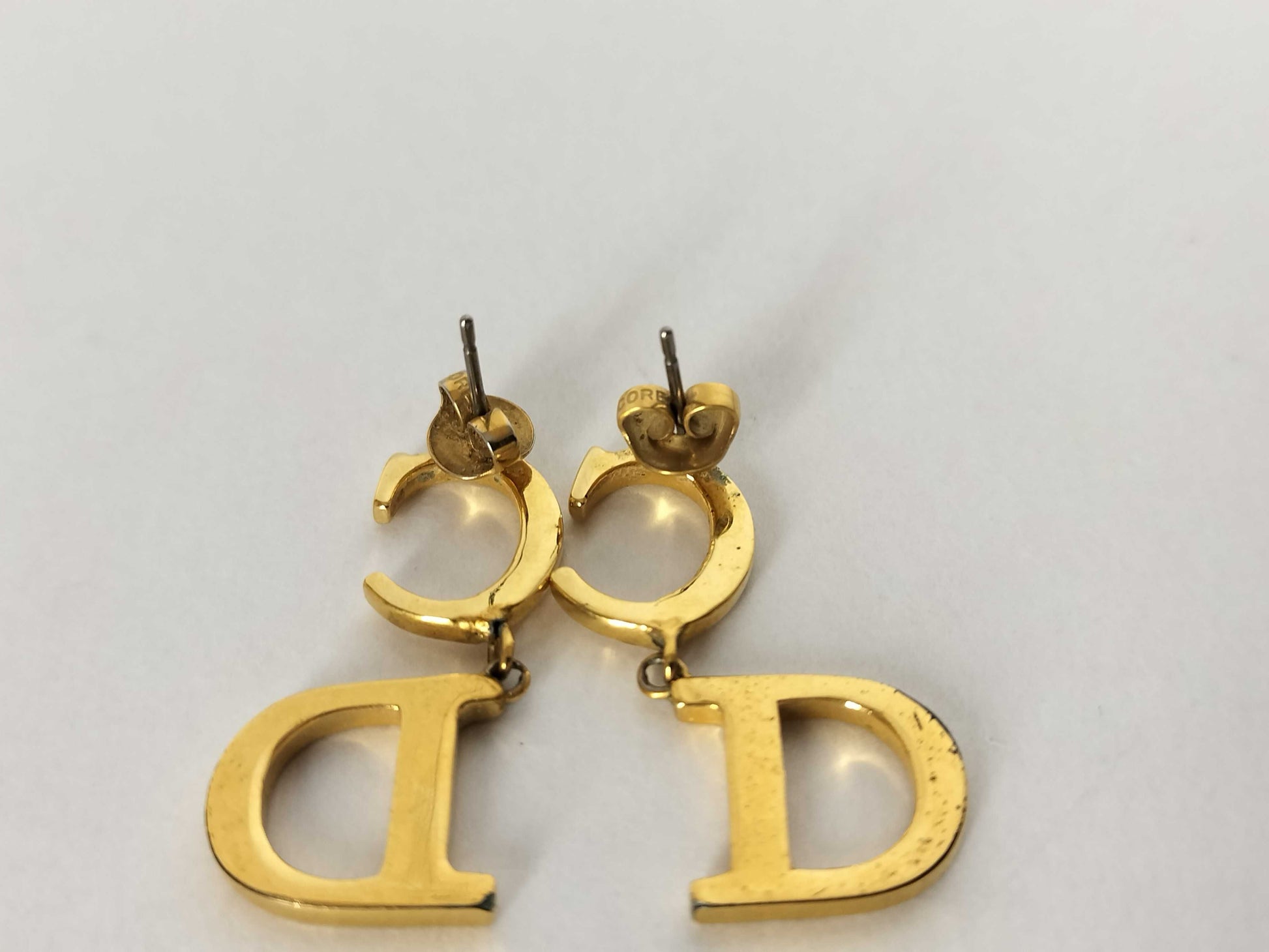 Dior Christian Dior CD logo earrings