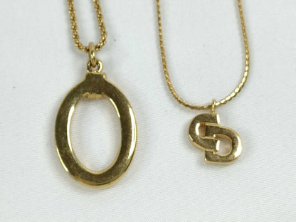 Dior Christian Dior Necklace 2-Piece Set Necklace