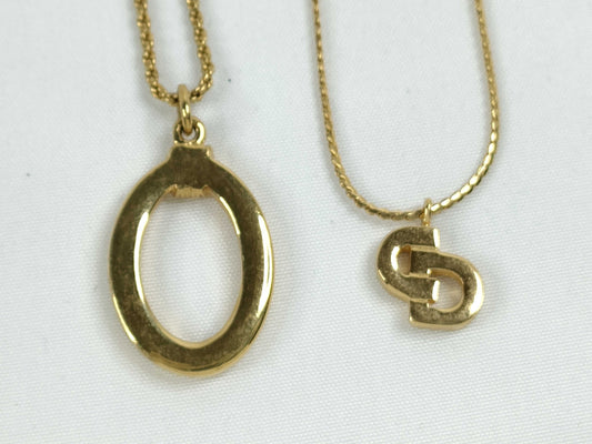 Dior Christian Dior Necklace 2-Piece Set Necklace