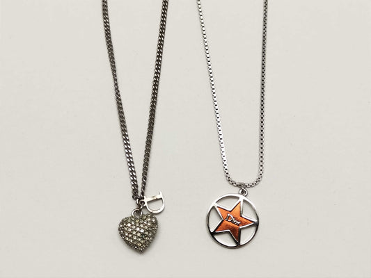 Dior Christian Dior Necklace 2-Piece Set Necklace