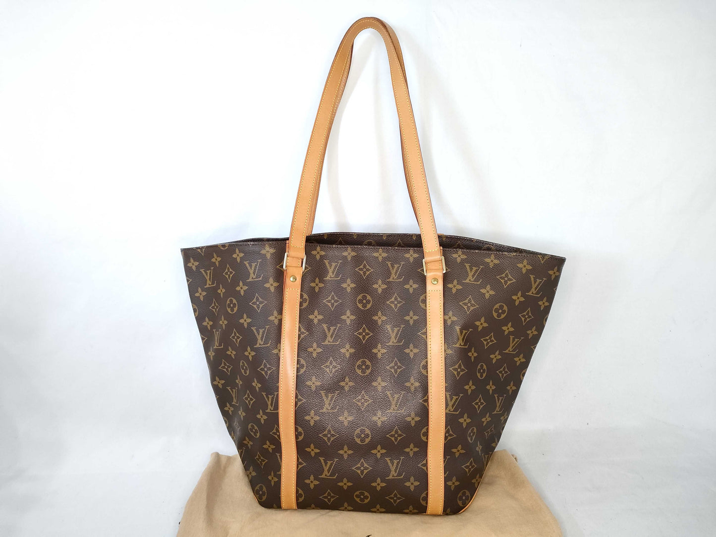 LOUIS VUITTON Monogram Sac Shopping M51108 Monogram Tote Bag