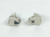 Tiffany & Co. Full Heart Earrings, SV925, 6.5g, with box and bag.