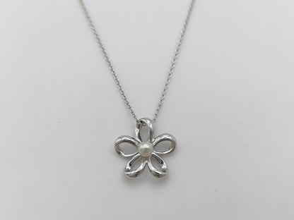 TASAKI Pearl Necklace, 4.0mm Diameter, Sterling Silver, 3.2g 