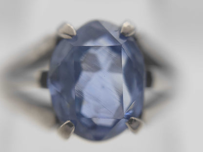 Sapphire K14WG 3.3g Ring 