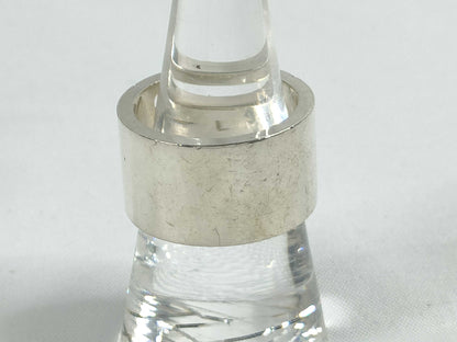 GUCCI Gucci Logo Ring, SV925, 12.6g, Size 13