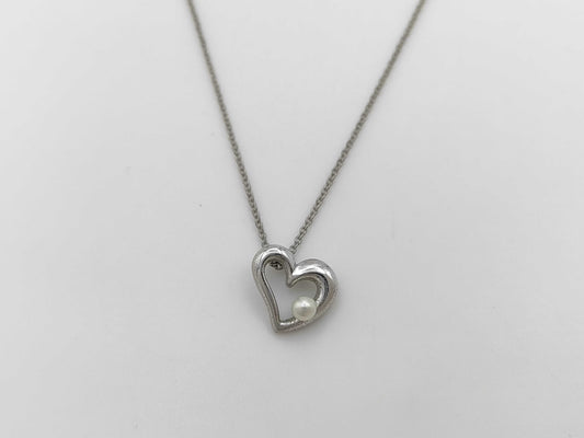 TASAKI Pearl Necklace, approx. 3.5mm diameter, 3.0g, Sterling Silver 