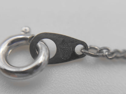 TASAKI Semi-Round Pearl Necklace, Approx. 4.4mm Diameter, Sterling Silver, 3.8g 