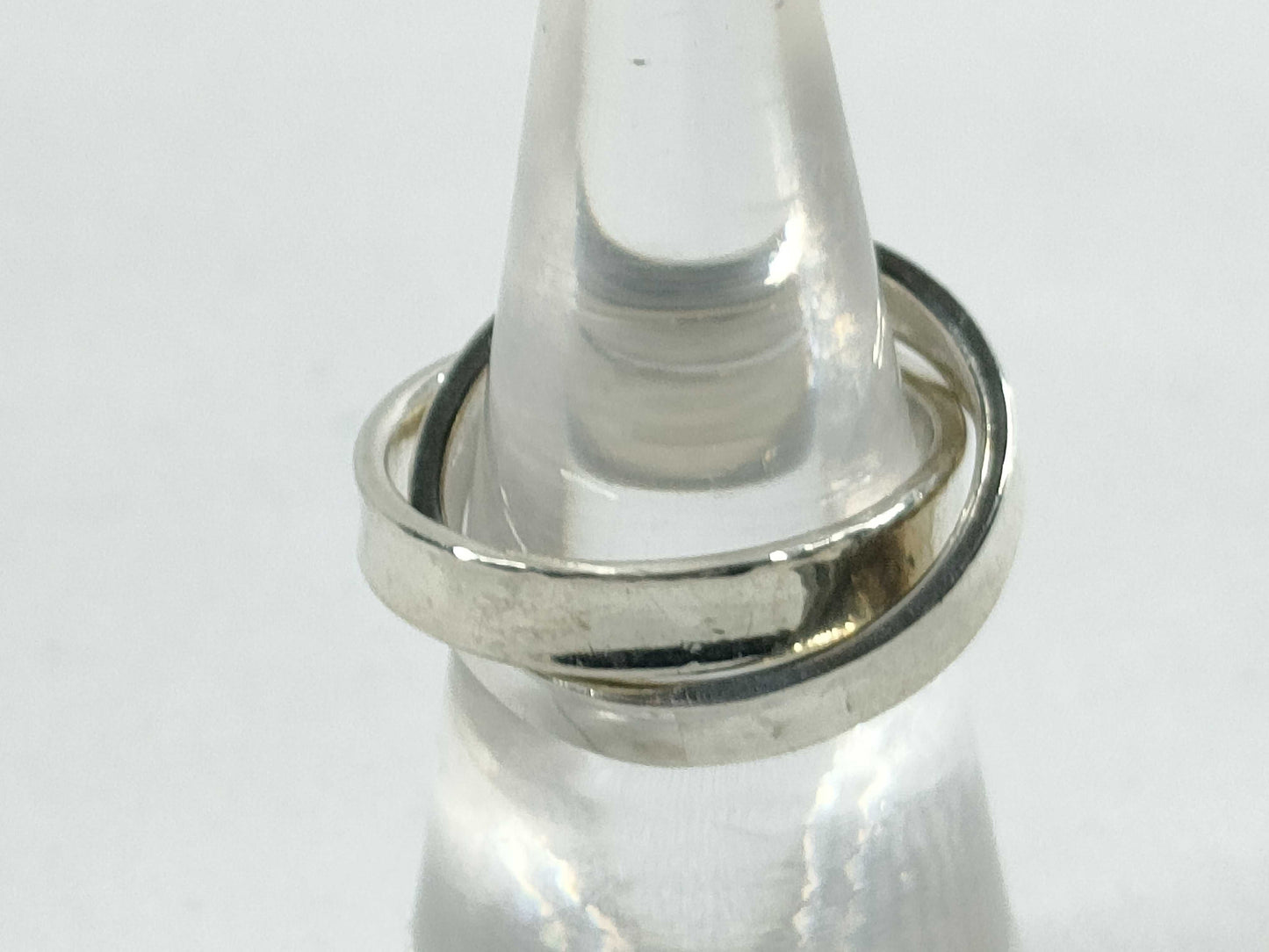 Tiffany & Co. 1837 Ring, SV925, 4.8g, Size 5, Box and Bag Included