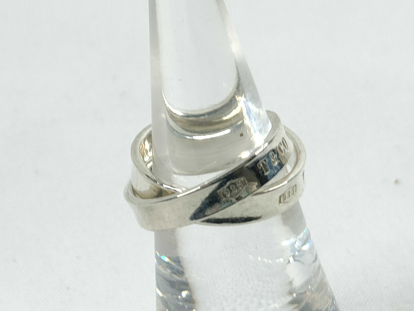 Tiffany & Co. 1837 Ring, SV925, 4.8g, Size 5, Box and Bag Included