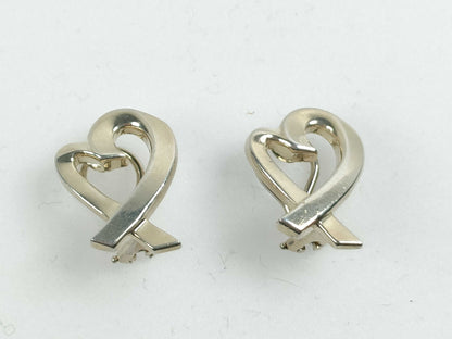 Tiffany & Co. Loving Heart Earrings in SV925, 7.2g