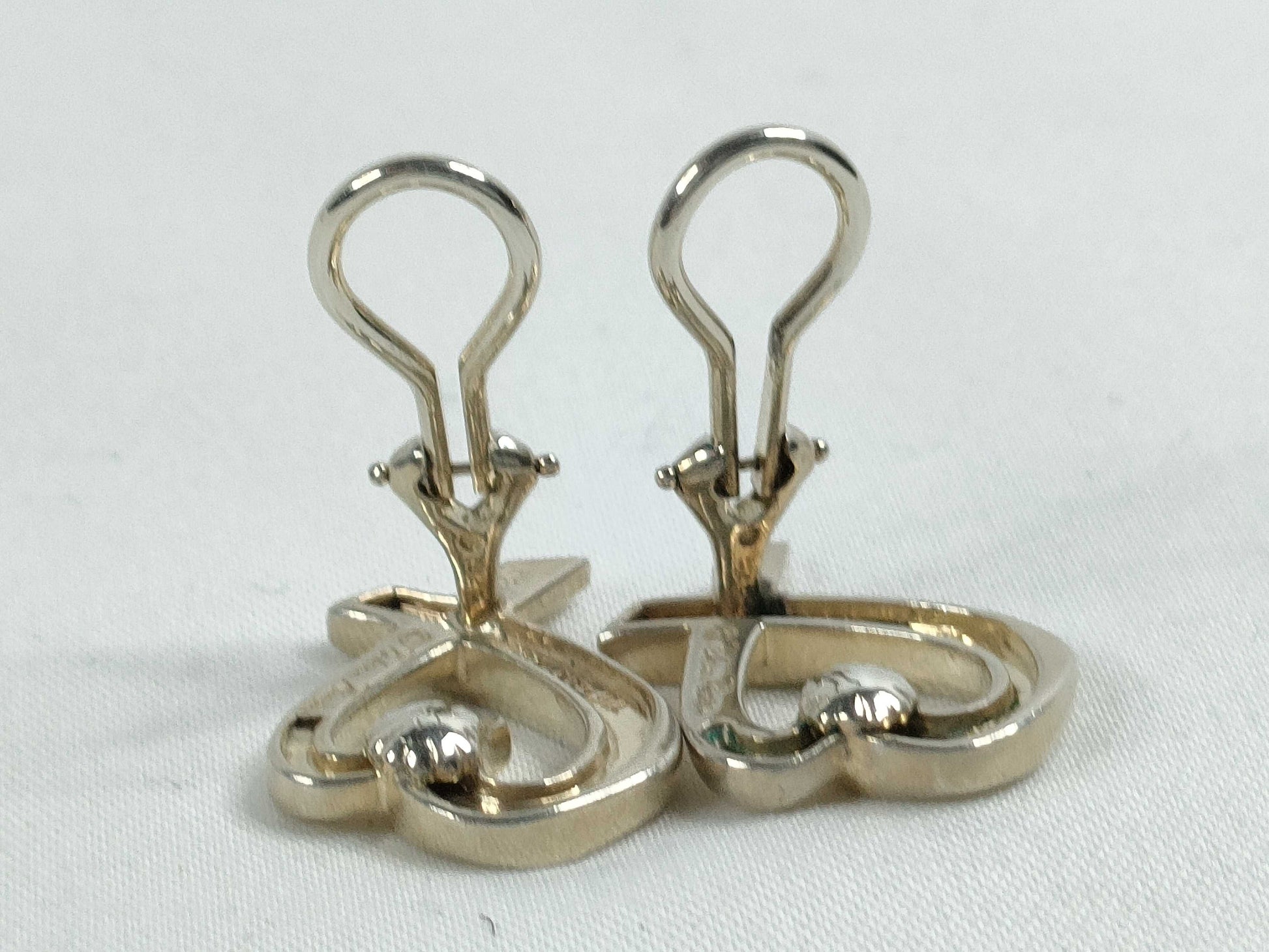 Tiffany & Co. Loving Heart Earrings in SV925, 7.2g