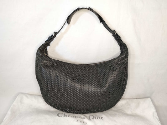 Dior Perforated Hobo One-Shoulder Bag Shoulder Bag